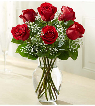 Premium 6 Rose Vase Premium 6 Rose Vase