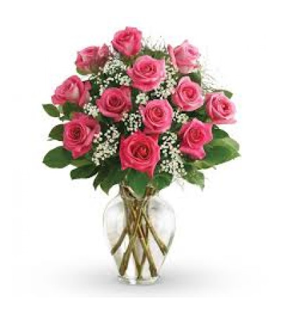 Dozen Pink Roses Dozen Pink Roses