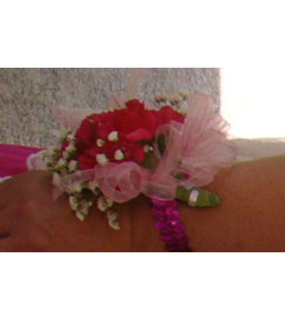 Pink Blush Wrist Corsage Pink Blush Wrist Corsage