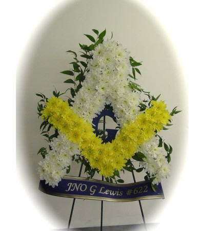 Masonic Emblem Floral Tribute Masonic Emblem Floral Tribute