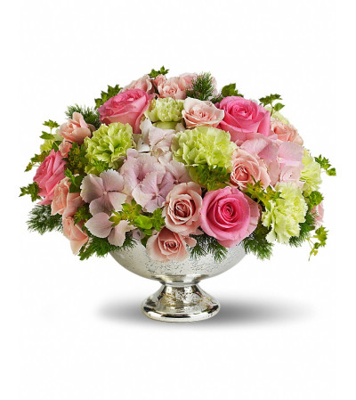 Teleflora's Garden Rhapsody Centerpiece Teleflora's Garden Rhapsody Centerpiece