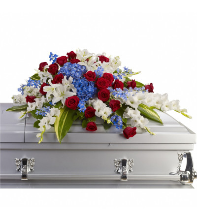 Thank You for Your Service Casket Spray Thank You for Your Service Casket Spray