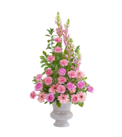Peaceful Pink Large Urn Peaceful Pink Large Urn