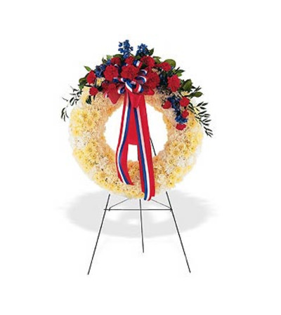 Patriotic Memorial Wreath Patriotic Memorial Wreath