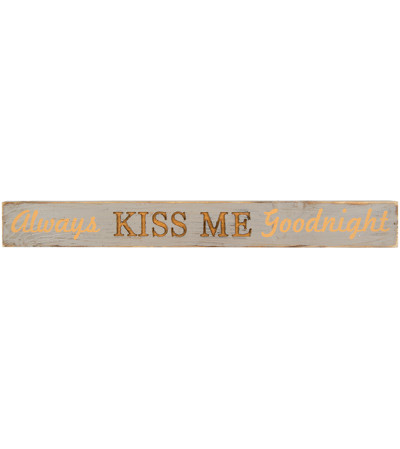 Always Kiss Me Goodnight Message Bar Always Kiss Me Goodnight Message Bar
