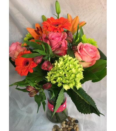Citrus Delight Vase Arrangement Citrus Delight Vase Arrangement