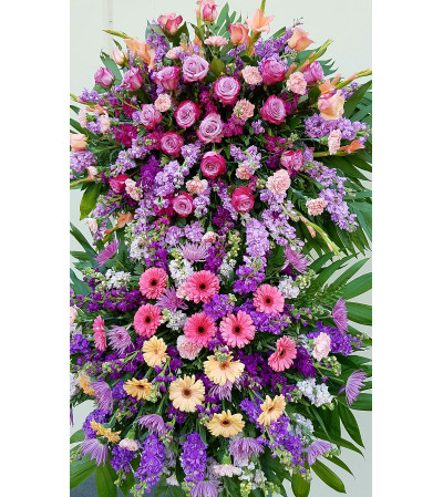 Beautiful Lavender Standing Spray Beautiful Lavender Standing Spray