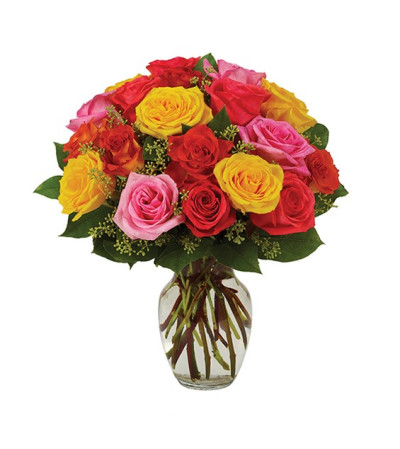 Assorted Rose Vase Assorted Rose Vase
