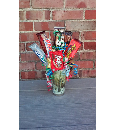 Insulated Mug Candy Bouquet Insulated Mug Candy Bouquet