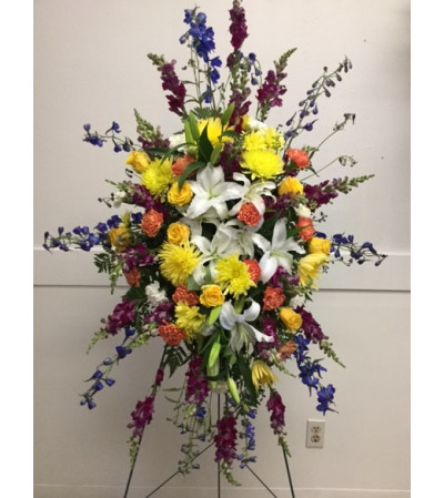 Wild Blooms Standing Spray Wild Blooms Standing Spray