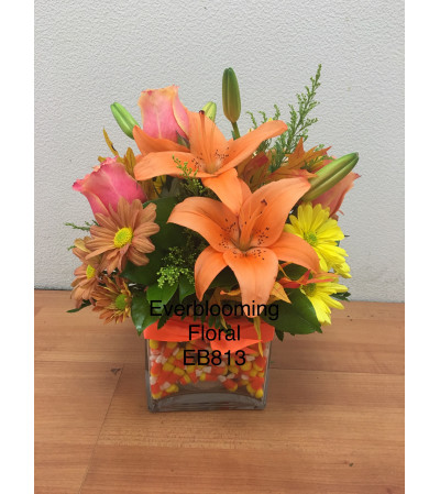 Candy Corn Floral Arrangement Candy Corn Floral Arrangement
