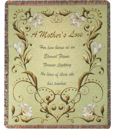 A MOTHER'S LOVE THROW A MOTHER'S LOVE THROW