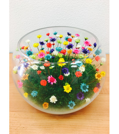 Forever Love Flowers L Bowl Forever Love Flowers L Bowl