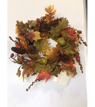 Acorn and Leaf Wreath Acorn and Leaf Wreath