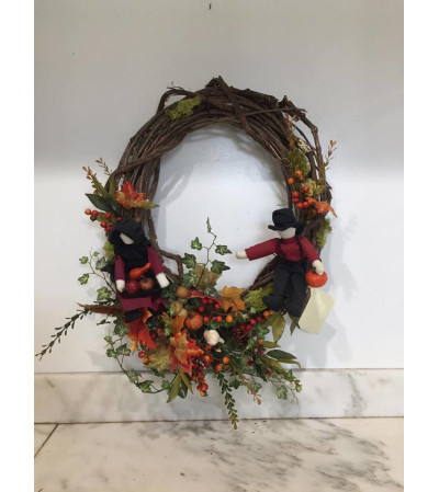 Amish Country Fall Wreath Amish Country Fall Wreath
