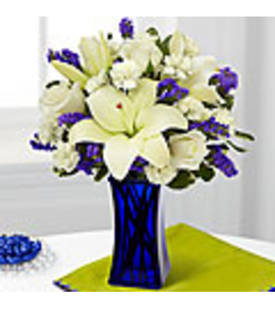 The FTD® Beyond Blue™ Bouquet The FTD® Beyond Blue™ Bouquet