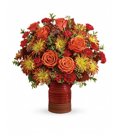 Heirloom crock bouquet Heirloom crock bouquet