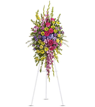Teleflora - Bright and Beautiful Spray Teleflora - Bright and Beautiful Spray