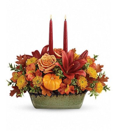 Country Oven Centerpiece by Teleflora Country Oven Centerpiece by Teleflora