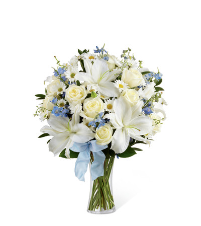Peaceful blue and white Peaceful blue and white