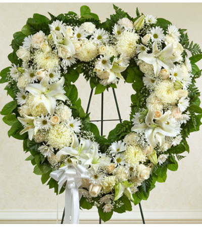 White Open Heart White Open Heart