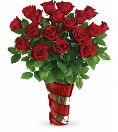 Swirling Heart with Roses Swirling Heart with Roses