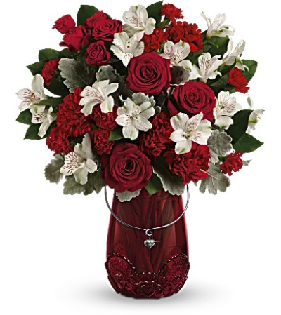 Red Haute Bouquet by Teleflora Red Haute Bouquet by Teleflora