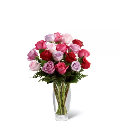 The FTD® Captivating Color™ Rose Bouquet The FTD® Captivating Color™ Rose Bouquet