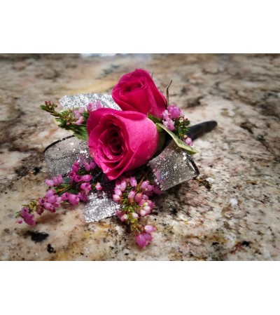 Pink Charm Boutonniere Pink Charm Boutonniere