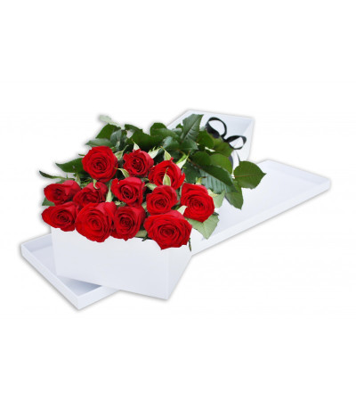 12 Long Stemmed Roses in a Box 12 Long Stemmed Roses in a Box