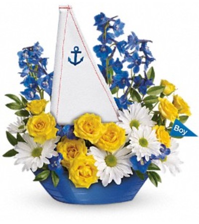 Ahoy, It's A Boy Bouquet by Teleflora Ahoy, It's A Boy Bouquet by Teleflora