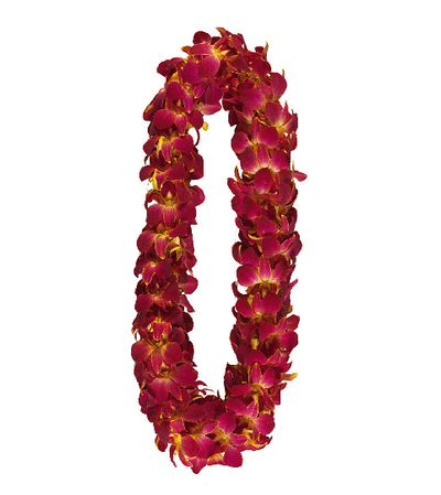 Premium Cardinal Gold Lei Premium Cardinal Gold Lei