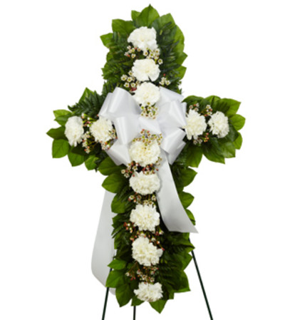 White Standing Cross White Standing Cross