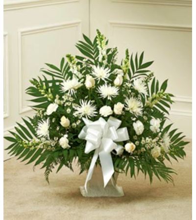 white sympathy floor basket white sympathy floor basket