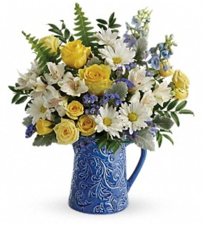 Telefloras Bright Skies Bouquet Telefloras Bright Skies Bouquet