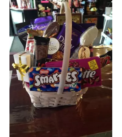 Chocolate and Treats Basket Chocolate and Treats Basket