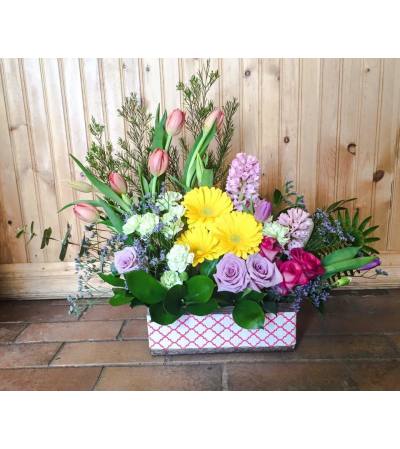 Spring Planter Box Spring Planter Box