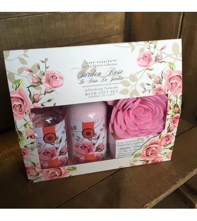 The Garden Rose Bath Gift Set The Garden Rose Bath Gift Set