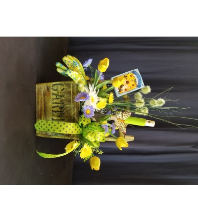 Garden Basket Square Planter Garden Basket Square Planter