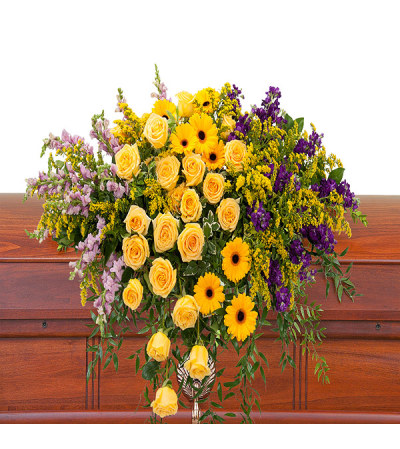 Vivid Memories Casket Spray DW Vivid Memories Casket Spray DW