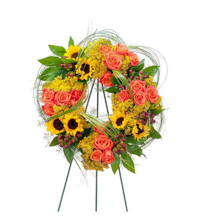 Heaven's Sunset Wreath DW Heaven's Sunset Wreath DW