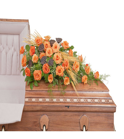 Fall Splendor Casket Spray DW Fall Splendor Casket Spray DW