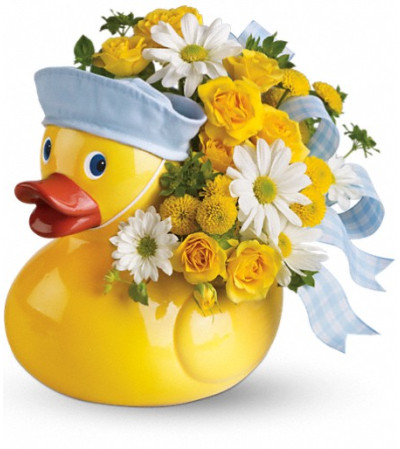Teleflora's Ducky Delight - Boy Teleflora's Ducky Delight - Boy