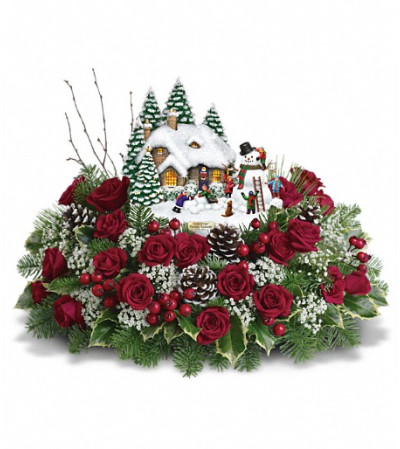 Thomas Kinkade's Winter Wonder by Teleflora Thomas Kinkade's Winter Wonder by Teleflora