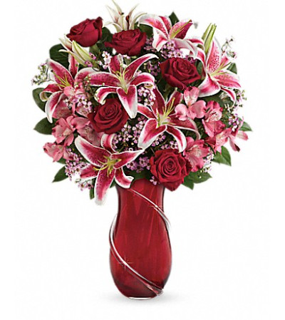 Teleflora's Wrapped With Passion Bouquet Teleflora's Wrapped With Passion Bouquet