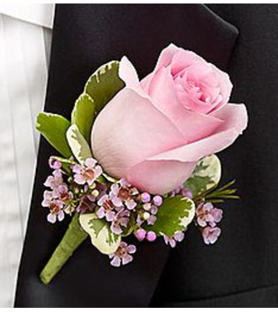 Boutonniere Pink Boutonniere Pink