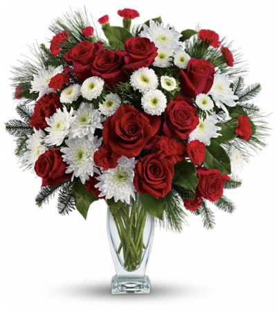 Teleflora's Winter Kisses Bouquet Teleflora's Winter Kisses Bouquet