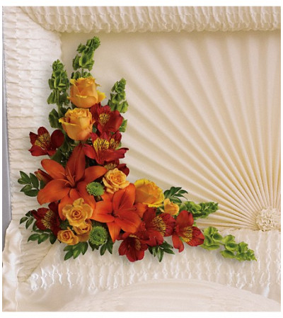 Island Sunset Casket Insert Island Sunset Casket Insert