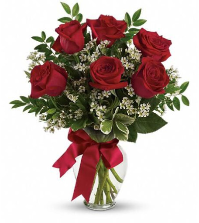 Thoughts of You Bouquet with Red Roses Thoughts of You Bouquet with Red Roses