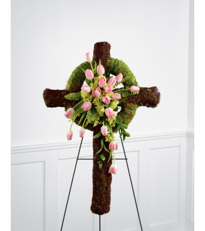The FTD® Loveliness™ Celtic Cross The FTD® Loveliness™ Celtic Cross